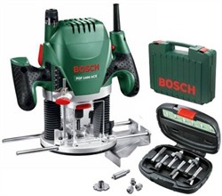 Bosch Вертикальная фрезерная машина POF 1400 ACE АКЦИЯ!!! В чемодане + набор из 6 фрез 060326c801