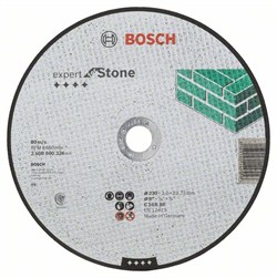 Отрезной круг, прямой, Bosch Expert for Stone C 24 R BF, 230 mm, 3,0 mm [2608600326]