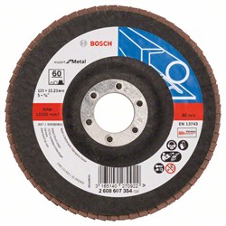 Bosch Лепестковый шлифкруг 125 мм, 22,23 мм, 60 [2608607354]