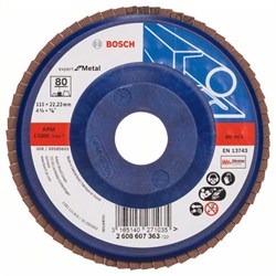 Bosch Лепестковый шлифкруг 115 мм, 22,23 мм, 80 [2608607363]