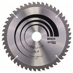 Пильный диск Bosch Optiline Wood 216 x 30 x 2,0 mm, 48 [2608640432]