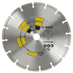 Алмазный отрезной круг Bosch Universal 115 x 22,23 x 1,7 x 7,0 mm [2609256400]