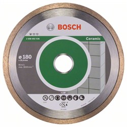 Алмазный отрезной круг Bosch Standard for Ceramic 180 x 25,40 x 1,6 x 7 mm [2608602536]