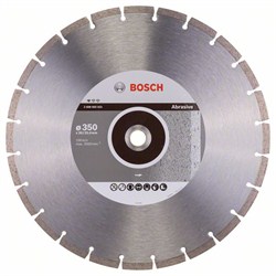 Алмазный отрезной круг Bosch Standard for Abrasive 350 x 20,00+25,40 x 2,8 x 10 mm [2608602621]