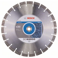 Алмазный отрезной круг Bosch Best for Stone 350 x 20,00+25,40 x 3,2 x 15 mm [2608602648]
