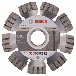Алмазный отрезной круг Bosch Best for Concrete 115 x 22,23 x 2,2 x 12 mm [2608602651]