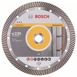 Алмазный отрезной круг Bosch Best for Universal Turbo 230 x 22,23 x 2,5 x 15 mm [2608602675]