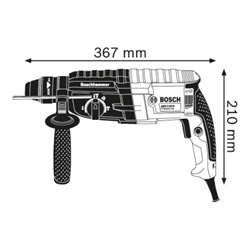 Перфоратор Bosch с патроном SDS-plus GBH 240 [0611272100] - фото 72696