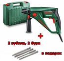 Bosch Перфораторы PBH 2000 RE + 2 бура SDS Plus + 2 зубила SDS Plus 060334430c