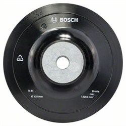 Bosch Опорная тарелка 125 мм, 12 500 об/мин [1608601033]
