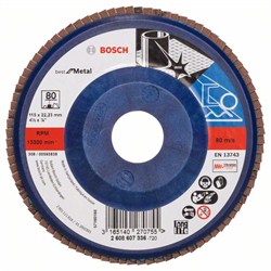 Bosch Лепестковый шлифкруг 115 мм, 22,23 мм, 80 [2608607336]