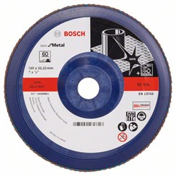 Bosch Лепестковый шлифкруг 180 мм, 22,23 мм, 60 [2608607343]
