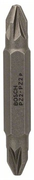 Набор из 3 двухсторонних насадок Bosch PZ2; PZ2; 45 mm [2607001742]