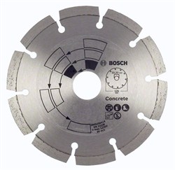 Bosch Алмазный отрезной круг по бетону 125 x 22 x 1,7 x 7,0 mm [2609256414]