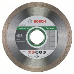 Алмазный отрезной круг Bosch Standard for Ceramic 115 x 22,23 x 1,6 x 7 mm [2608602201]