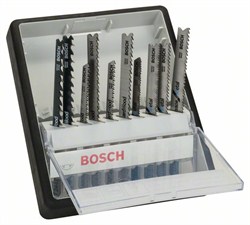 Набор Bosch Robust Line из 10 пильных полотен Wood and Metal, с T-образным хвостовиком - [2607010542]