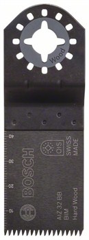 Погружное пильное полотно Bosch BIM AIZ 32 BB, Hardwood 40 x 32 mm [2608661645]