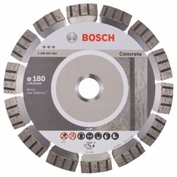 Алмазный отрезной круг Bosch Best for Concrete 180 x 22,23 x 2,4 x 12 mm [2608602654]