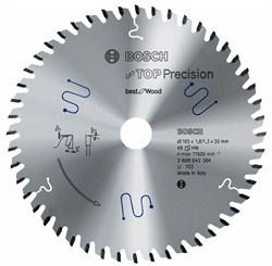 Пильный диск Bosch Top Precision Best for Multi Material 165 x 20 x 1,8 mm, 56 [2608642387]
