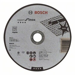 Отрезной круг, прямой, Bosch Expert for Inox - Rapido AS 46 T INOX BF, 180 mm, 1,6 mm [2608603406]