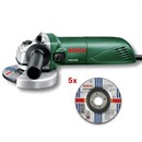 Bosch Угловые шлифмашины PWS 650 АКЦИЯ!!! + 5 отрезных дисков 0603411020
